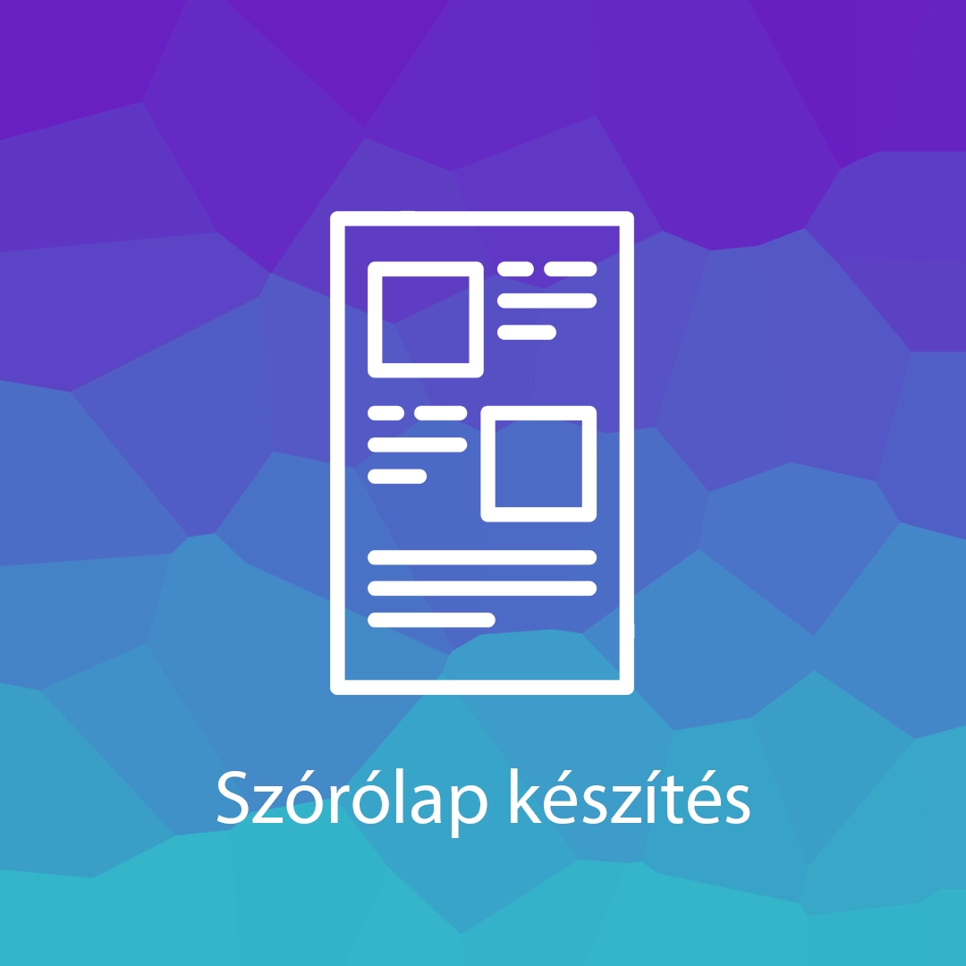 Szórólap készítés