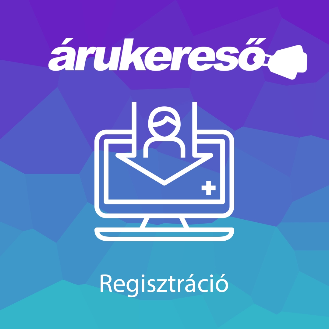 árukereső regisztráció