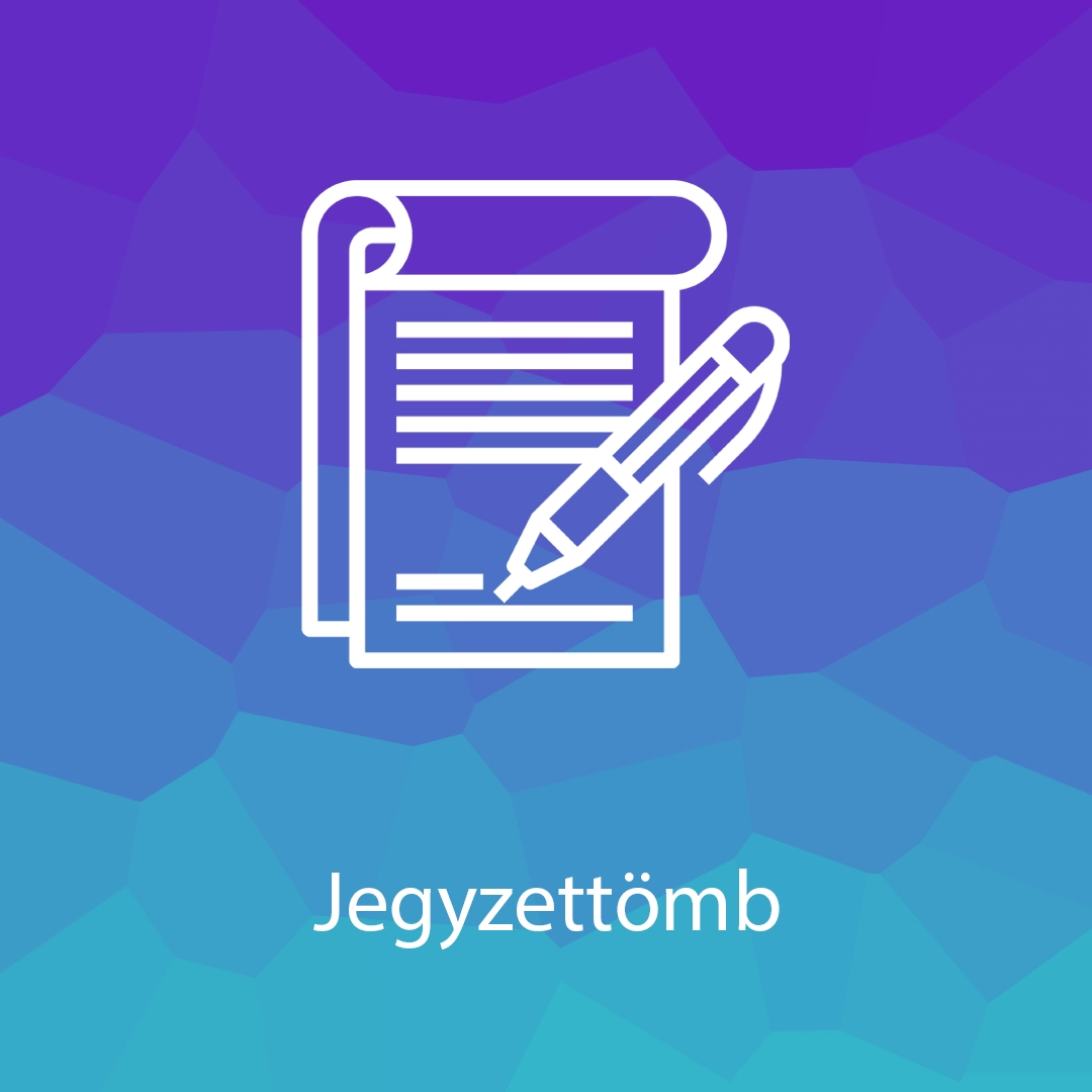 Jegyzettömb tervezés