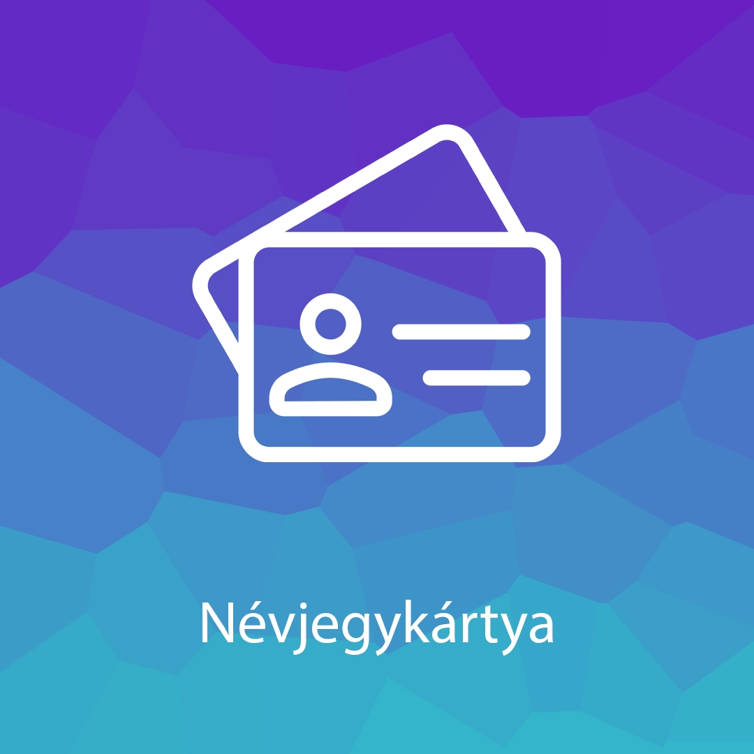 Névjegykártya készítés