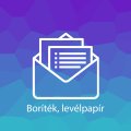 Boríték, Levélpapír