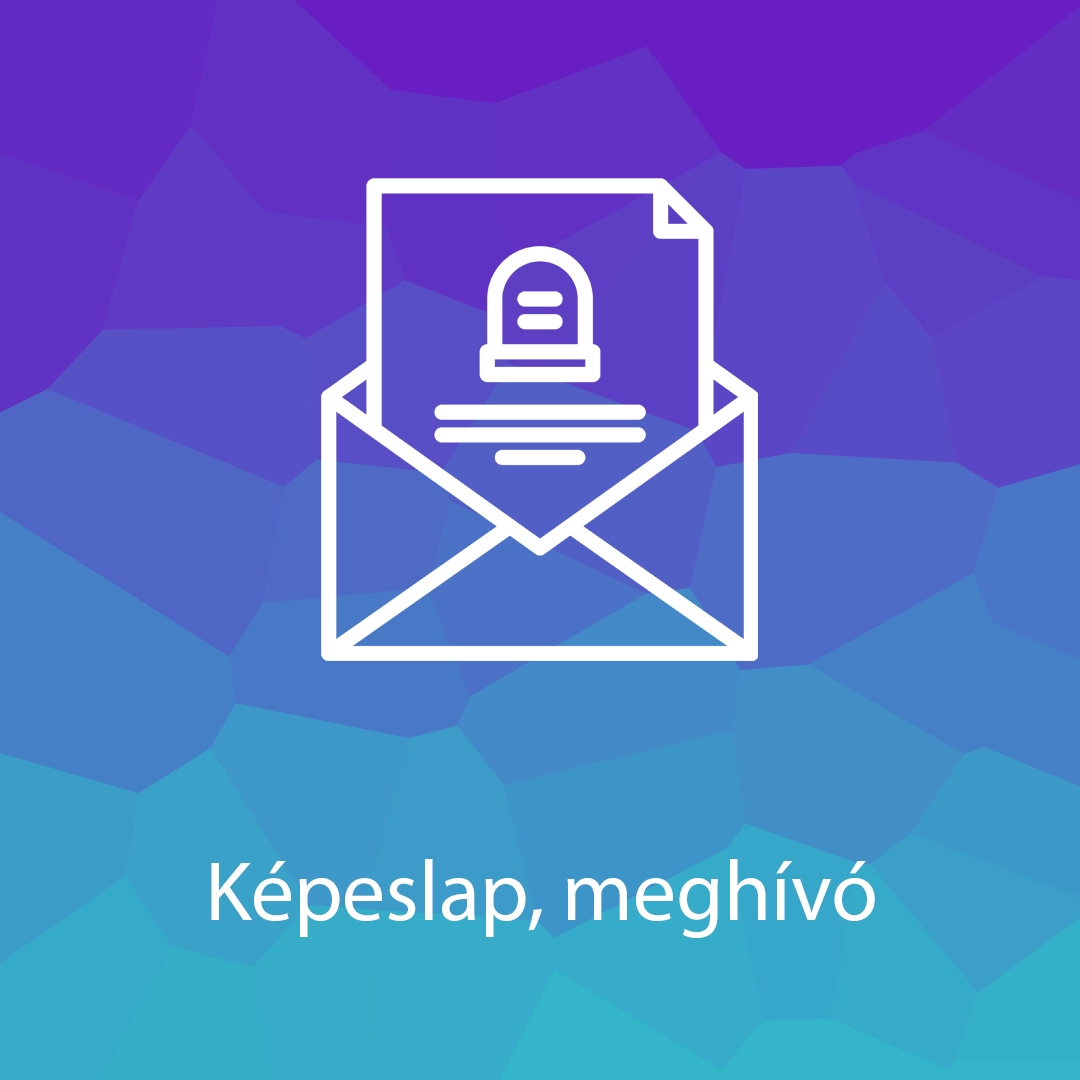 Képeslap, Meghívó