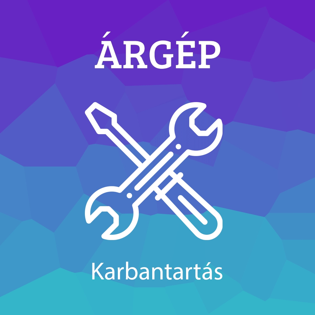 Árgép karbantartás
