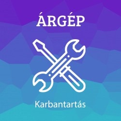 Árgép karbantartás