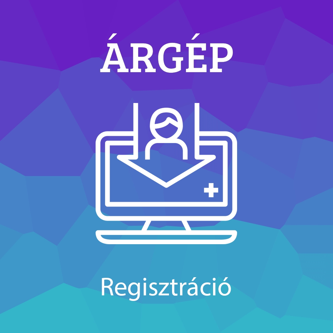 Árgép regisztráció