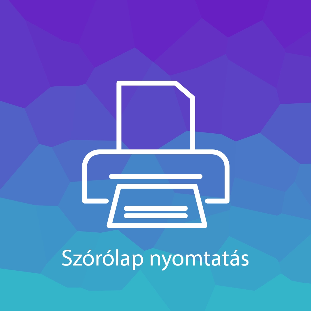 Szórólap nyomtatás