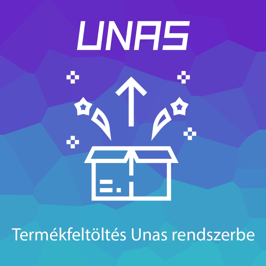 Termékfeltöltés Unas rendszerbe