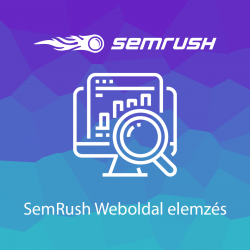 SemRush Weboldal elemzés