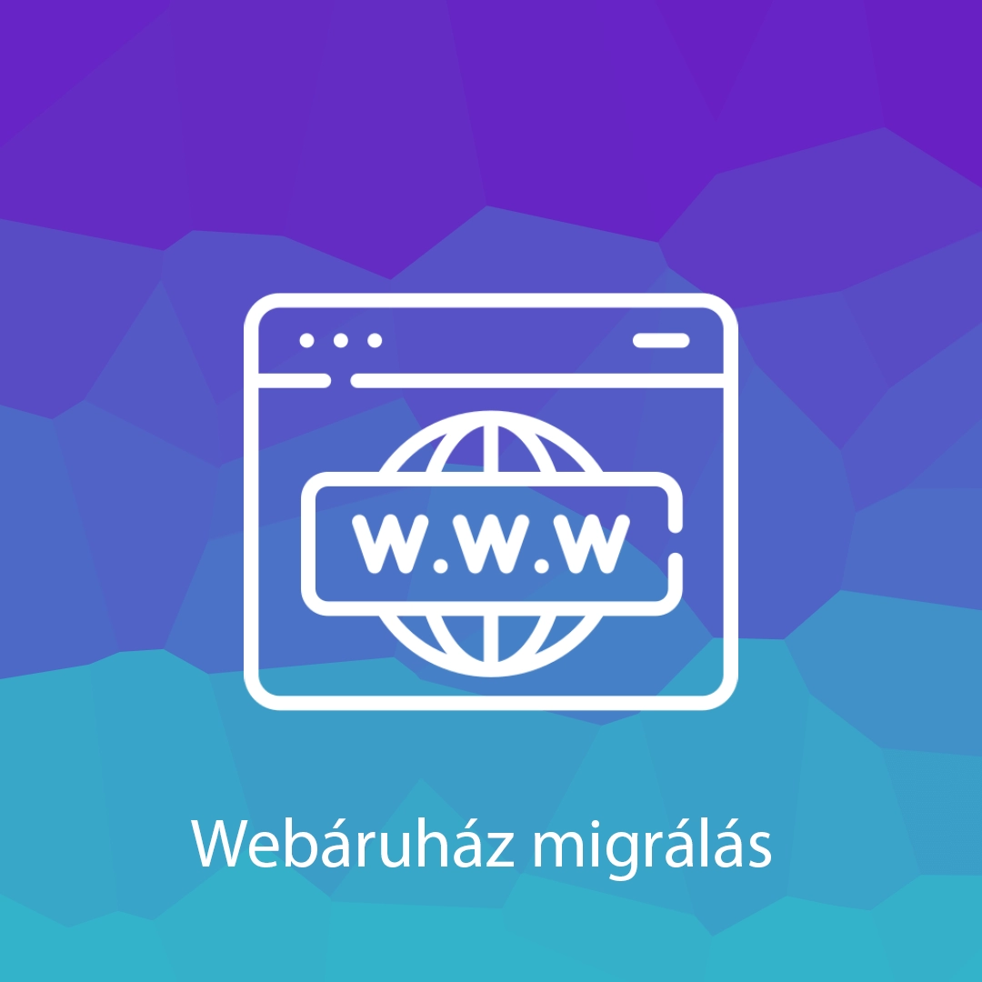 Webáruház migrálás