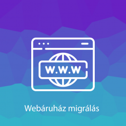 Webáruház migrálás